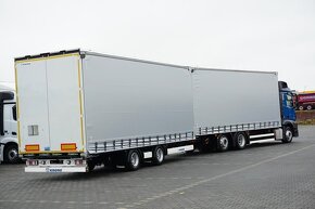 Mercedes Benz Actros 2536 6x2 JUMBO plachtová nástavba - 7