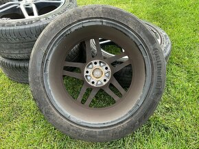 4x alu disky 5x112 R17, letní pneu - 7