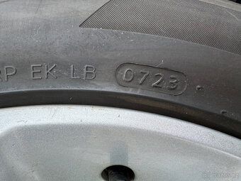 ALU Kola Borbet R16" 5x110 pneumatiky 205/55 R16 - 7