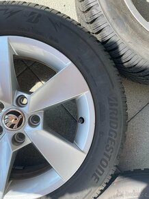 Zimní kola Škoda Fabia 4, 5x100 185/65 R15 Bridgestone - 7