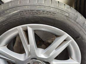 15"letní alu sada 5x100 origo Seat Ibiza 4 Fabia 3 Rapid - 7