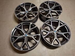 Originál sada 21" BMW G05, X5,X6 style 741M - 7