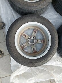 Alu disky 7JX16H2 ET45 + 4x pneu letní 215/65 R16 - 7