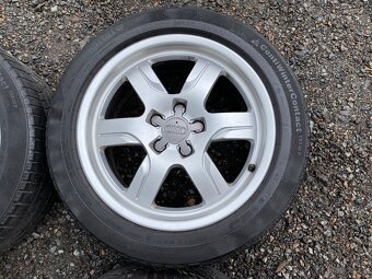 Alu original zimní kola Audi 5x112 7,5J ET28 225/50 R17 - 7