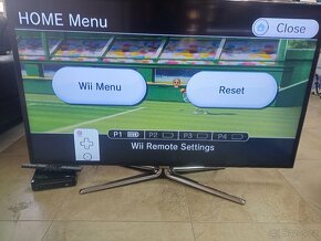 Nintendo Wii, 2 dálkové ovladače,ovladač,volant,lišta,4 hry - 7