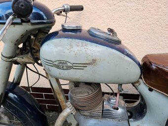 Jawa 250 353 normandia pôvodný stav rok 1958 - 7