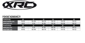 Jednodílná kombinéza XRC Haderg blk/white vel. 52 - 7