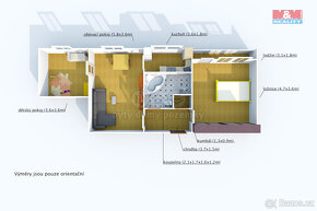 Prodej bytu 3+1, 74 m², Klatovy, ul. Rozvoj - 7