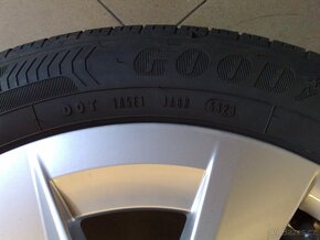 alu kola 5x112 r17 original škoda octavia 205/55/17 - 7