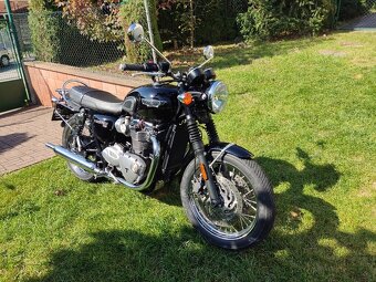 Triumph Bonneville T 120 (2016) chrom, brašny, po servisu - 7