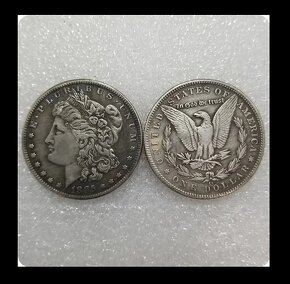 USA SADA MINCÍ 13 KUSŮ MORGAN DOLLAR 1878 - 1893 CC - 7