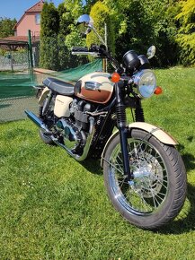 Triumph Bonneville T 100 (2011) nádherný kousek, po servisu - 7