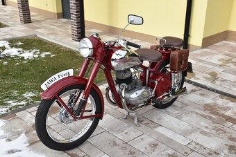 Jawa Pérák 250 r.v. 1952 s platnými doklady - 7