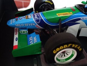 F1 BENETTON FORD B194 VÍTĚZ AUSTRALIE 1994 SCHUMACHER 1:18 - 7