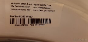 Slim aprčka indesit plně funkční 6kg 45cm 1200ot. - 7