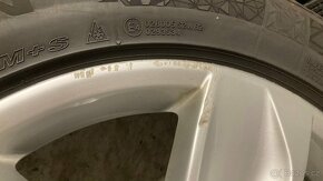 2ks ALU disků + zimní pneu Nexen 215/55 R17 - 7