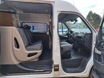 Renault Master 2.3 DCI, 6 míst, dvoumontáž, vel. XXL - 7