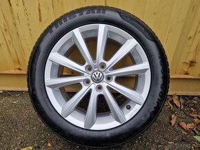 5x100 r16 kola polo taigo disky alu volkswagen 185 60 16 vw - 7