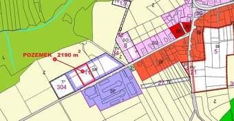 Prodej komerčního pozemku v Petrůvce u Slavičína - 7