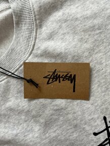 Šedá mikina Stüssy - 7