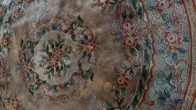 Ručně tkaný koberec vlněný, vysoká hustota vlákna 210x210 - 7
