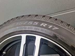 5x112 r17 kola superb passat disky alu 215 55 17 zimni skoda - 7