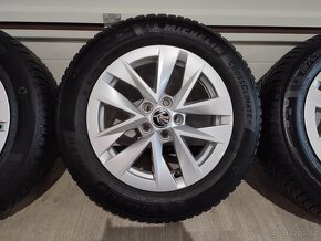 Škoda Fabia IV - sada kol+pneu Michelin 185/65 R15 celoční - 7