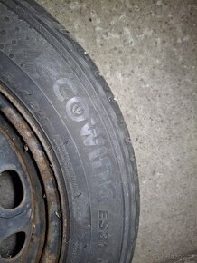 plechová kola 5,5Jx14 et49 4x100 s pneu kumho 175/65 R14 - 7