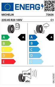 PRODÁNY - Michelin Primacy 4, 235 45 20 - 7