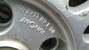 Sada Alu Kola 4x100 165/70 R13 Ronal - Cena za sadu - 7