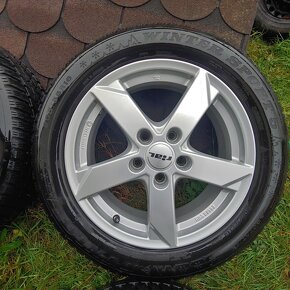 Zimní alu Dunlop 16´ 205/55/16,VW,Škoda,Audi,Seat - 7