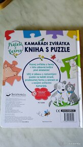 Knížka s puzzle zvířátek - 7