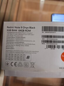 Xiaomi Redmi Note 9 3/64GB Onyx Black - 7