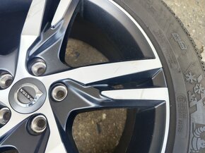 18"zimní alu sada Black Diamond 5x108 origo Volvo XC40R XC60 - 7