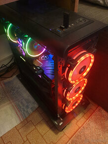 PC skříň 1stcool Middle Tower GAMER 3 + 5ks fan - 7