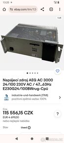 AEG Zdroj stejnosměrného napětí 24V , 100A, - 7