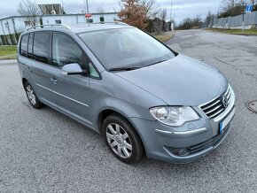 VW TOURAN 2.0 TDI 103kw DSG, r.v. 2008, NOVÁ STK, HIGHLINE - 7