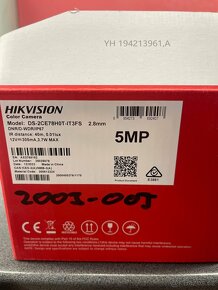 Kamerový systém Hikvision Turbo HD - 7