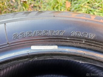 4x Zimní pneu Bridgestone Blizzak LM32 - 235/55 R17 XL - 80% - 7