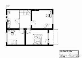 Udržovaný krajní řadový dům 6+1, plocha 225 m2, pozemek 400  - 7