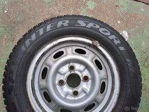 Zimní kompletní kola Škoda Felicia/Favorit 165/70 R13 4x100 - 7