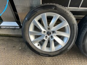 215/55R17 zimní pneu škoda superb III 7x17 5x112x57 ET40 - 7