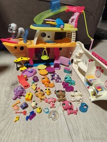 Lps littlest petshop loď zvířátka a doplňky - 7