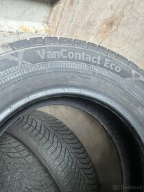 Letni pneu Continental - 215/65 r15 C - vzorek 95% - 7.6mm - 7