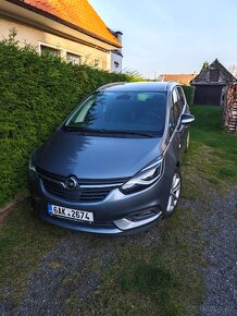 Opel Zafira, 1,6 TURBO (147 kW/200k), r.v. 2017, 7 míst - 7