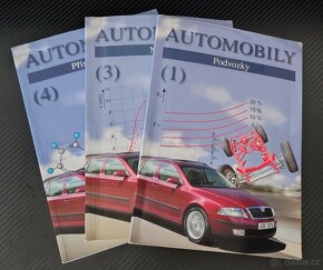 Učebnice Automobily 1, 3, 4 - 7