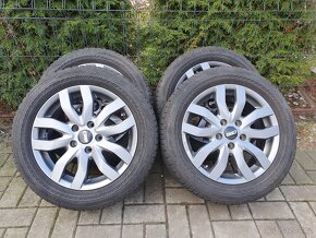 Alu kola 5x112 r16 6,5j et45 zimni pneu 205/55/16 - 7