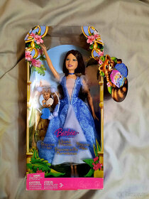 Barbie Island Princess 2007 modrá a fialová - 7