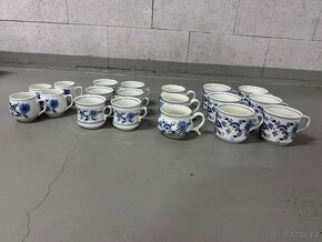 Original Bohemia ZWIEBELMUSTER porcelán - 7