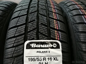 Nový set orig. alu Škoda Fabia IV 195/55 R16 Barum Polaris5 - 7